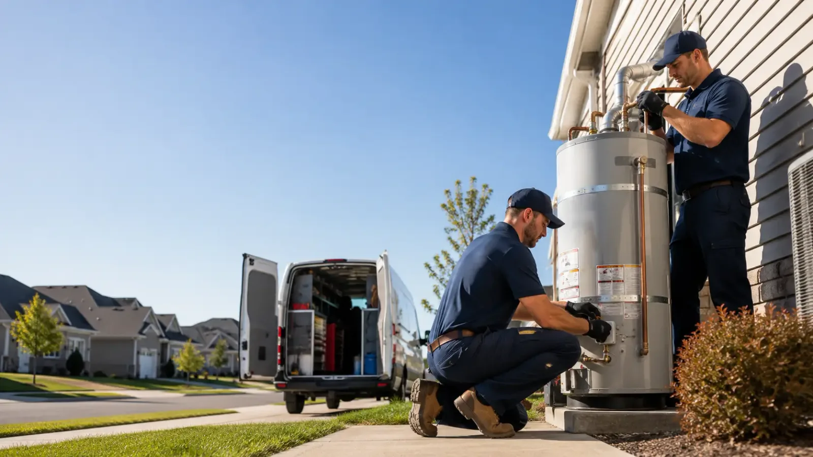 Water Heater Installation in Brook Park, MN